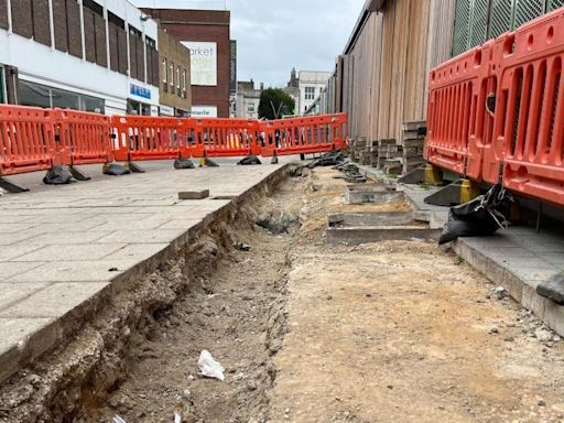 Work begins on £5.8m historic market landscaping