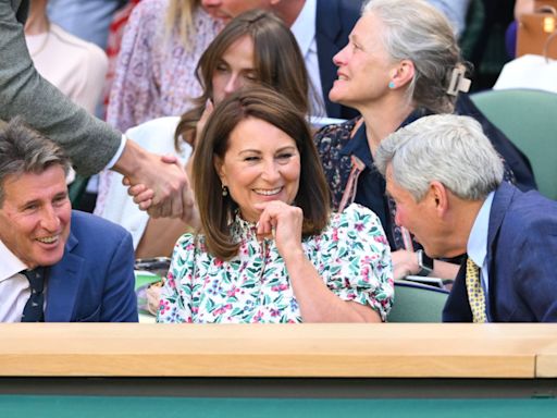 Los padres de Kate Middleton disfrutan de Wimbledon entre incógnitas sobre la reaparición de la princesa de Gales