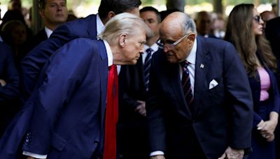 Rudy Giuliani tries to block defamed election workers from going after money Trump owes him