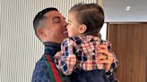 La reacción de Cristiano Ronaldo cuando su pequeña Bella Esmeralda le dice: 'Te quiero, papá'
