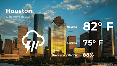 Pronóstico del clima en Houston para este domingo 12 de mayo - La Opinión