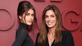 Kaia Gerber and Cindy Crawford Do Matching Sparkles in Cute Mother-Daughter Moment