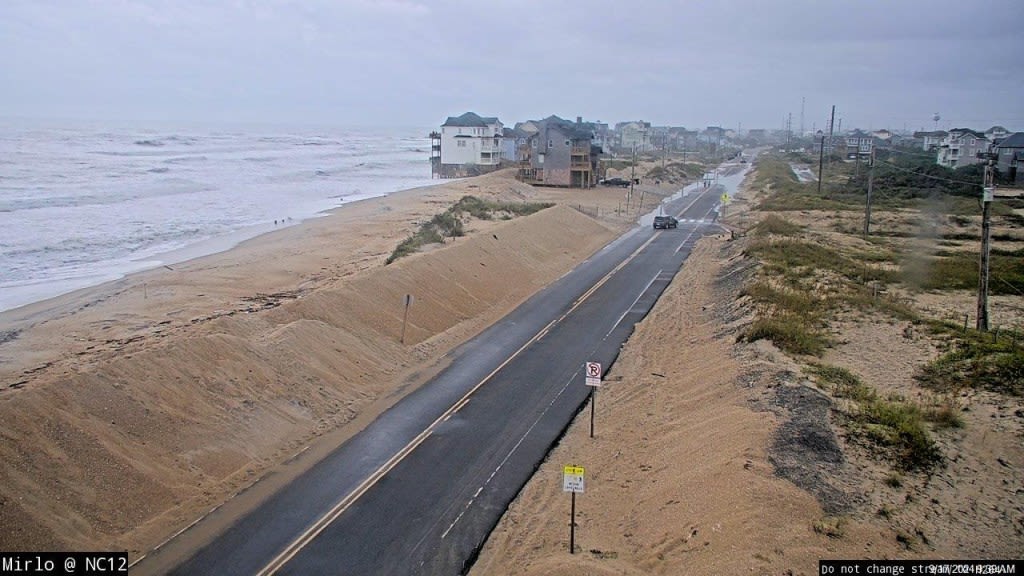 Storm cuts off Ocracoke Island, delays schools and threatens condemned cottages on the Outer Banks