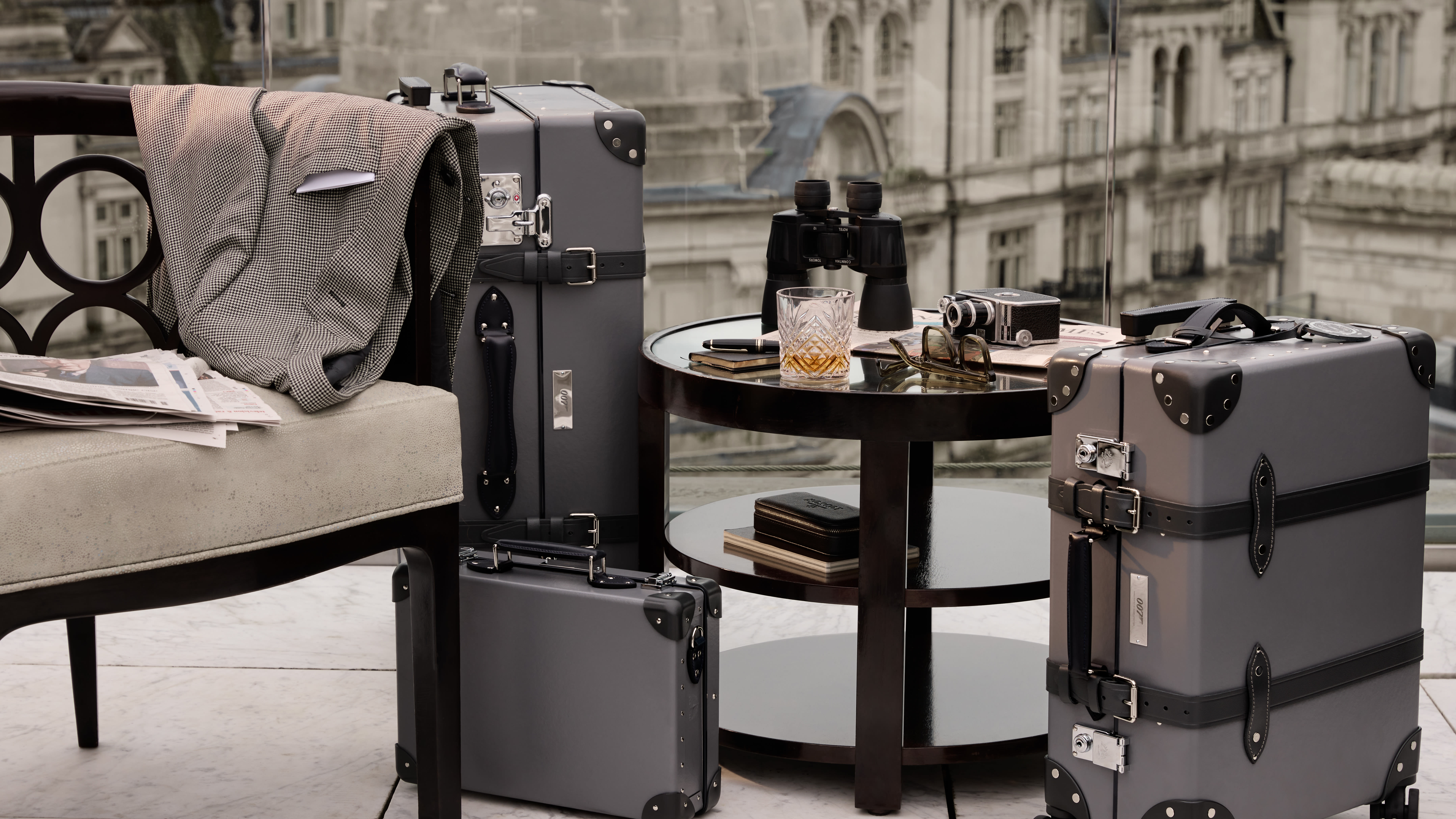 James Bond-inspired suitcases are the ultimate luxury travel solution