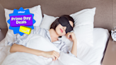 I'm an insomniac — this sleep mask actually helps me get some shut-eye and it's $17 for Prime Day