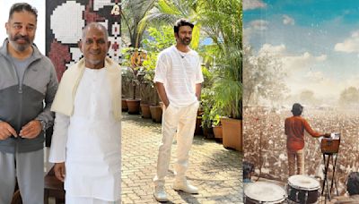 Dhanush and Kamal Haasan extend birthday wishes to Ilaiyaraaja on his 81st, share poster from his biopic