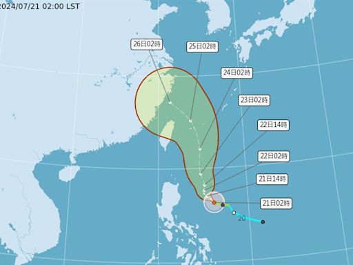 不排除發海陸警！凱米暴風圈侵襲率「基隆達51%」 颱風假關鍵曝光