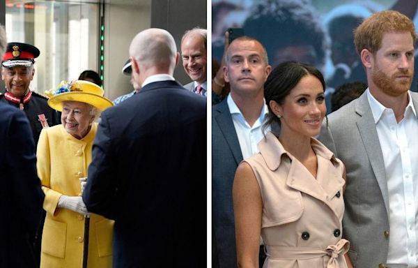 Queen Elizabeth Was 'Sent Over the Edge' After Meghan Markle and Prince Harry's Friends Spoke to the Press