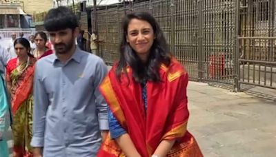 WATCH: Indian Star Smriti Mandhana Offers Prayers At Tirupati Balaji Temple