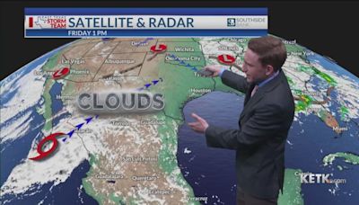 Friday Evening Forecast: Hotter temperatures expected Saturday, isolated storms late