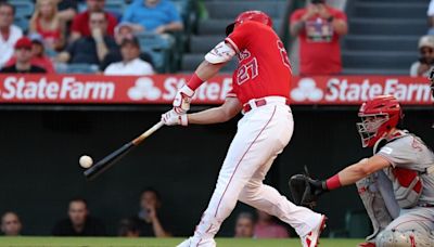 Fantasy Baseball: Mike Trout, Tyler O'Neill, Josh Naylor highlight biggest April rankings risers among hitters