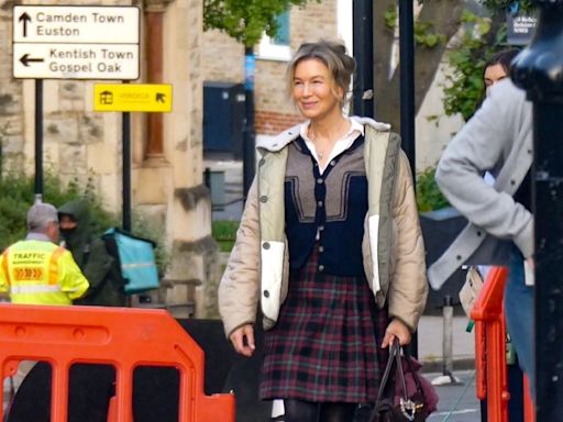 Renée Zellweger está grabando una nueva entrega de 'Bridget Jones's Diary' en Camden - El Diario NY