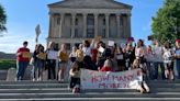 Protests erupt in Tennessee Capitol after bill passes allowing teachers to carry guns