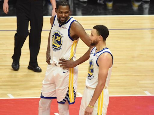 Steph offers hilarious reaction to viral video of KD in club