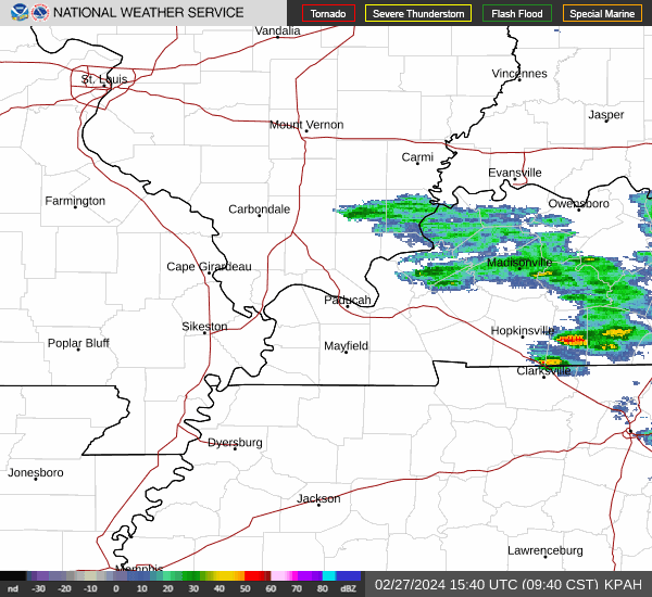 Severe thunderstorms are possible Thursday in the Tri-State