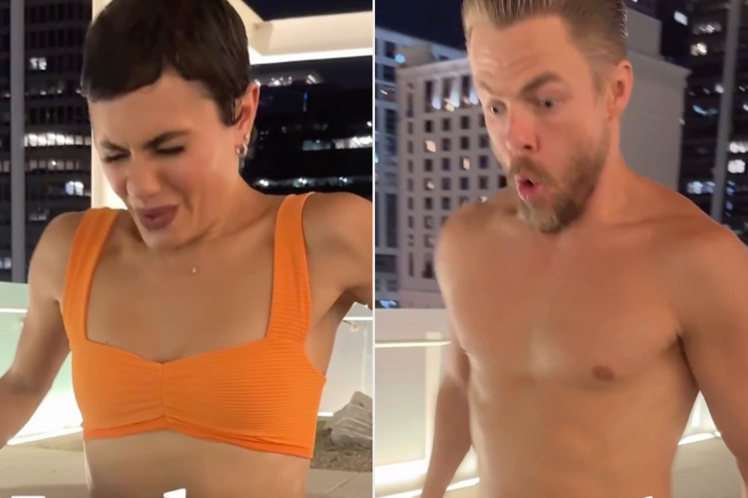 Derek Hough and Wife Hayley Erbert Reveal They Do an Ice Bath After Every Dance Show: ‘A Non-Negotiable for Us’