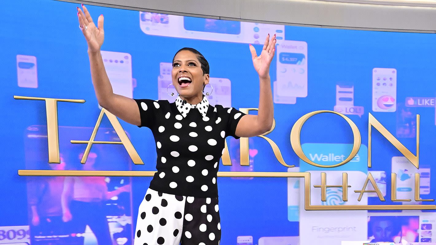 Tamron Hall shares the joys of motherhood in her 50s and encourages women to cherish unique journeys