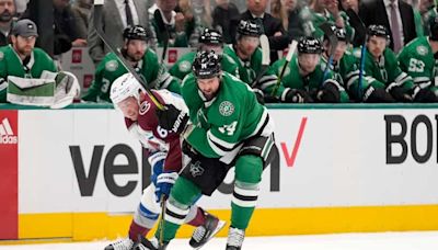 A big hit from Dallas Stars’ Jamie Benn on Avalanche’s Devon Toews sparks controversy