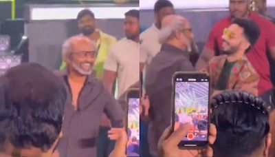 Rajinikanth grooves to “Manasilayo” with Anirudh at Vettaiyan audio launch; opens up about the ‘tension’ he is feeling after Jailer’s success. Watch