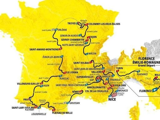 Tour de Francia 2024: primera salida desde Italia y un final olímpico en Niza