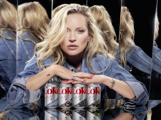 Hollywood hunk 'replaces' Kate Moss as Diet Coke face 30 years after original ad