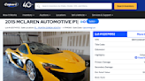 McLaren P1 Flooded in Hurricane Ian Now Seeking Brave Buyer on Copart