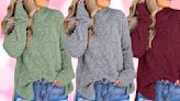 Shoppers are 'obsessed' with this 'fuzzy and warm' sweater — and it's down to $38