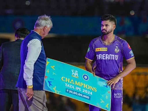 Skipper Shreyas Iyer channels Messi in IPL triumph as Kolkata Knight Riders lifts third trophy