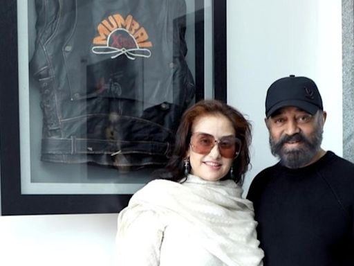Manisha Koirala meets ‘Indian’ co-star Kamal Haasan, calls him ‘one of the brilliant minds’