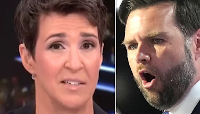 Rachel Maddow Says JD Vance Pick Shows 1 Thing About GOP Mindset