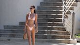 Shop the Pink swimsuit Bella Hadid Wore to Soak Up the Sun in Cannes