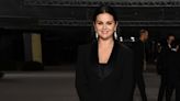 Selena Gomez Wears Chic Black Suit to the Academy Museum