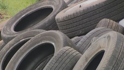 Illegally dumped tires continue to plague Route 50