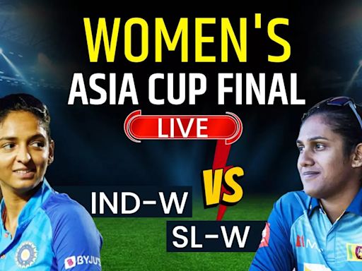 IND-W vs SL-W Asia Cup Final LIVE SCORE UPDATES: India Strong Favourites To Win 8th Title