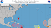 Tropical storm, possible hurricane forecast for Gulf; Fiona nears Bermuda