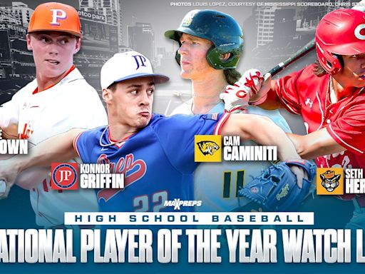 High school baseball: Konnor Griffin, Seth Hernandez headline MaxPreps National Player of the Year watch list