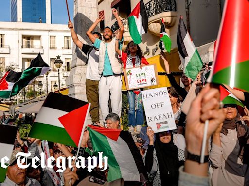 Pro-Palestine protesters occupy historic building