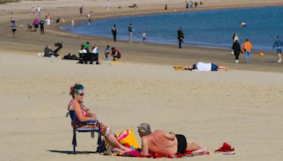 Exact date temps hit 24C in blast of sun before colder weather returns