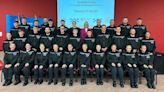 First officers trained 'in house' sworn in