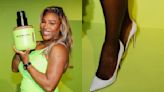 Serena Williams Glows in White Louboutins at Wyn Beauty Launch