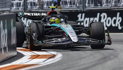 Hamilton, Russell y Mercedes se quedan 'cortos' para el Sprint de Miami