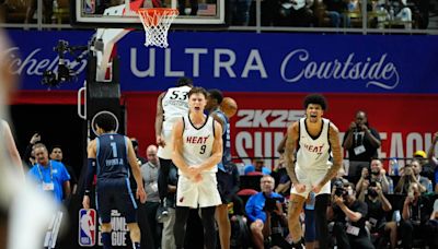 Heat comes away with OT win over Grizzlies to win Las Vegas Summer League championship