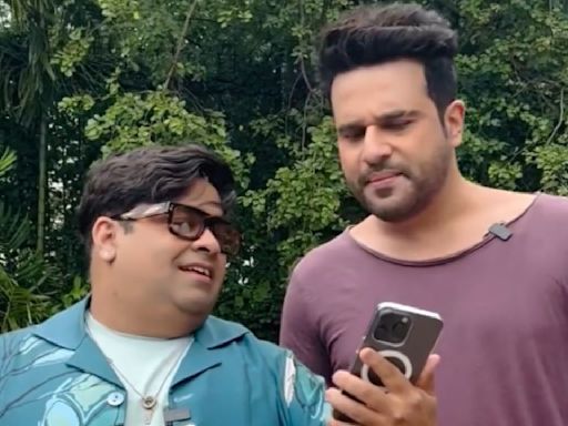 Krushna Abhishek leaves Kiku Sharda speechless with his writing skills; Watch the hilarious video