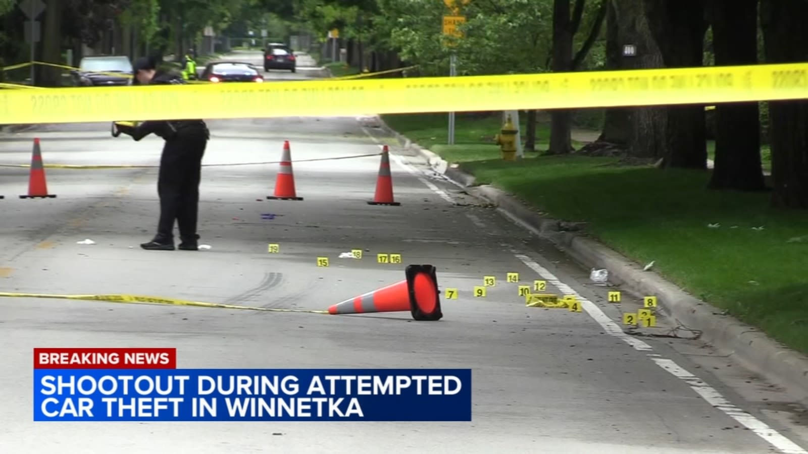 Dad gets in shootout with suspects trying to steal cars while 5 daughters sleep inside Winnetka home
