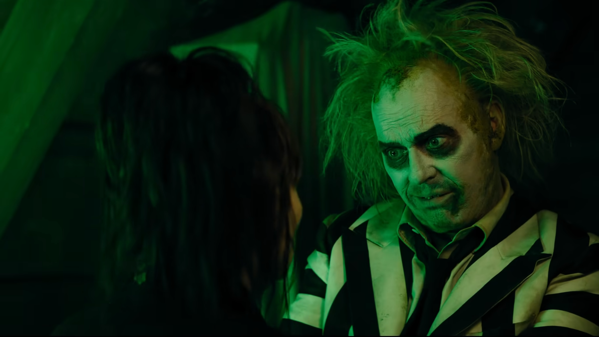 Michael Keaton found the "merchandising" of Beetlejuice "off-putting"