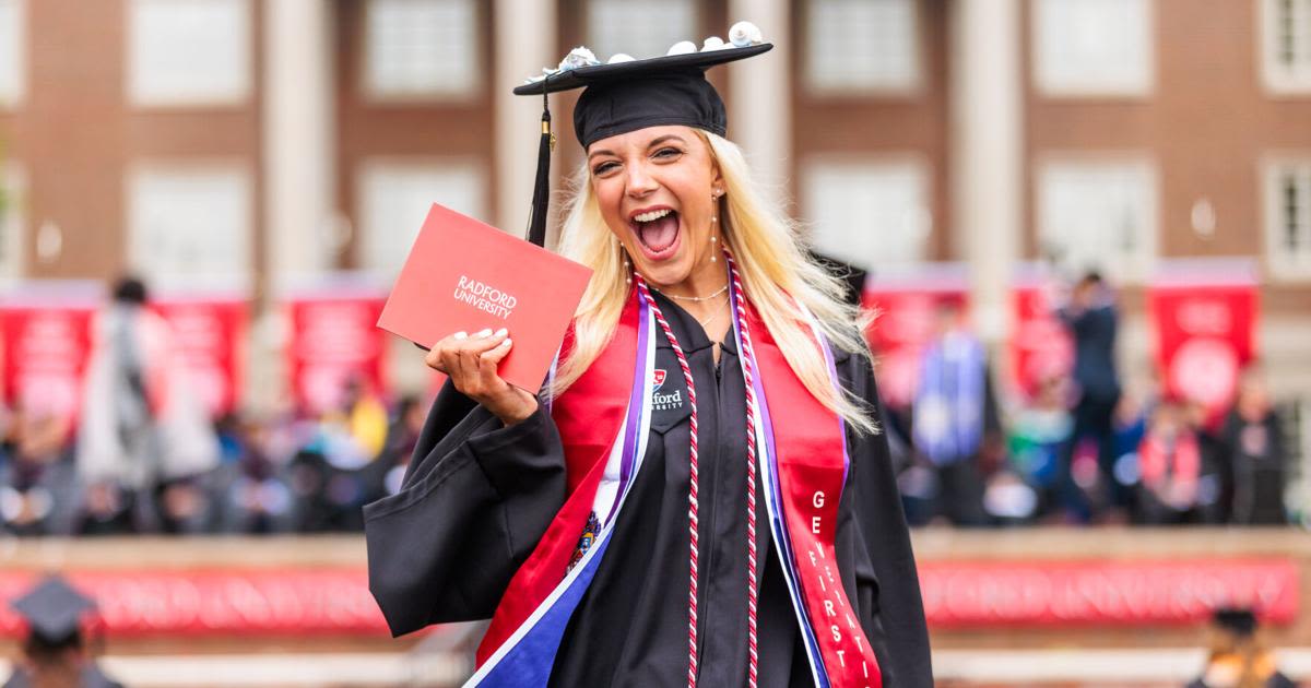 Spring showers bring RU graduates