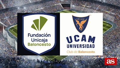 Unicaja vs UCAM Murcia en vivo y directo, ACB 2023/2024