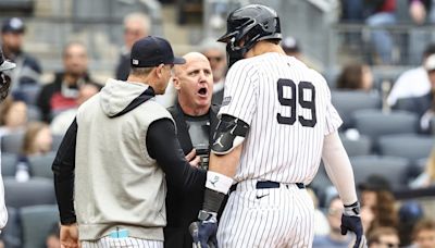 Ump Show: Aaron Judge ejected for first time in career with his back turned