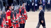 Britain's King Charles III welcomes the visiting Japanese emperor and empress