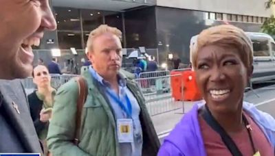 'You're an idiot': Joy Reid slams MAGA reporter for harassing her at Trump trial